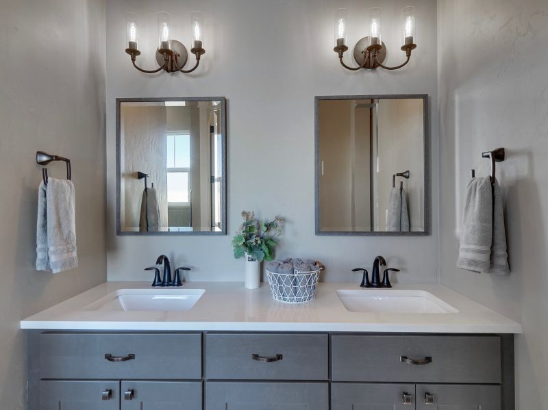 Contemporary Vanity Setup